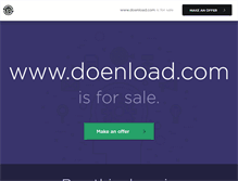 Tablet Screenshot of doenload.com